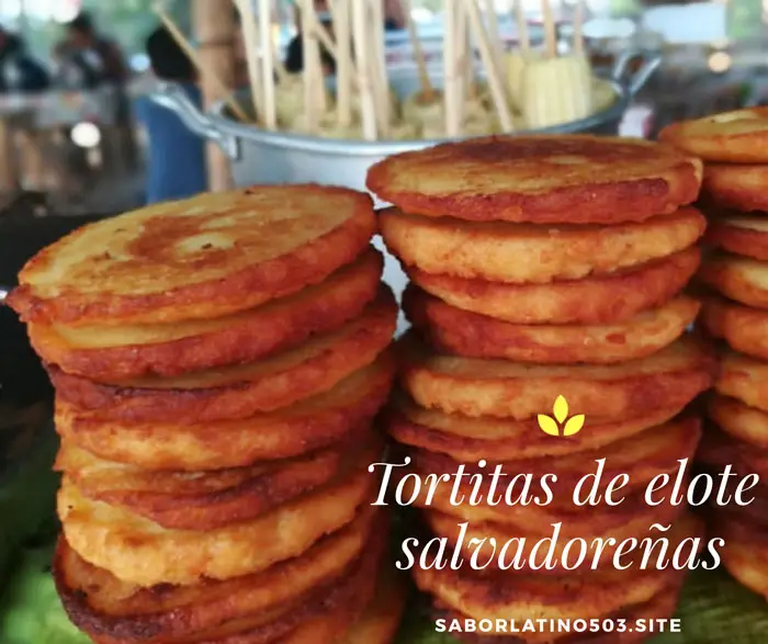 receta tortitas de elote salvadoreñas